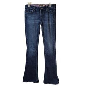 Paige Lou Lou Jeans Women's 27 Low Rise Flare Festival Cowgirl Boho Hippie READ